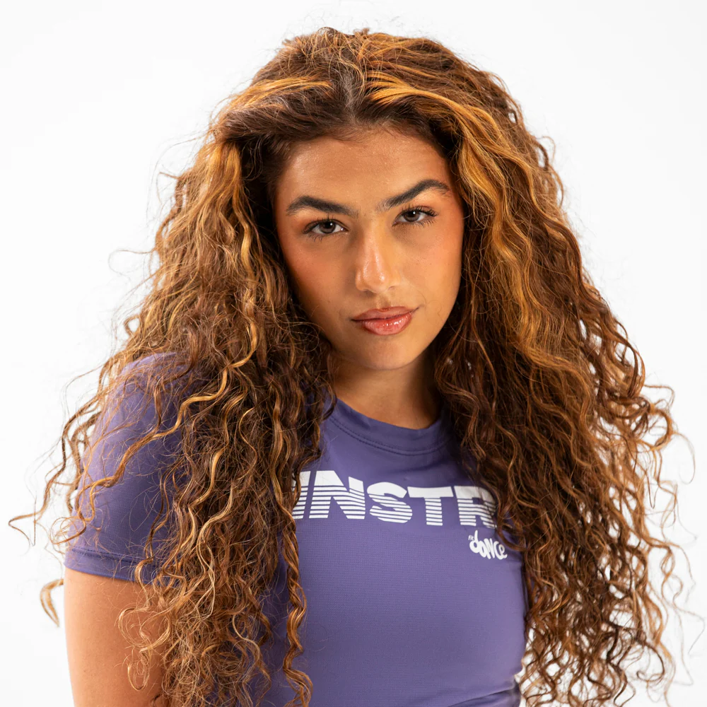 BABY LOOK INSTRUCTOR FITDANCE CHROMA AZUL - Image 5