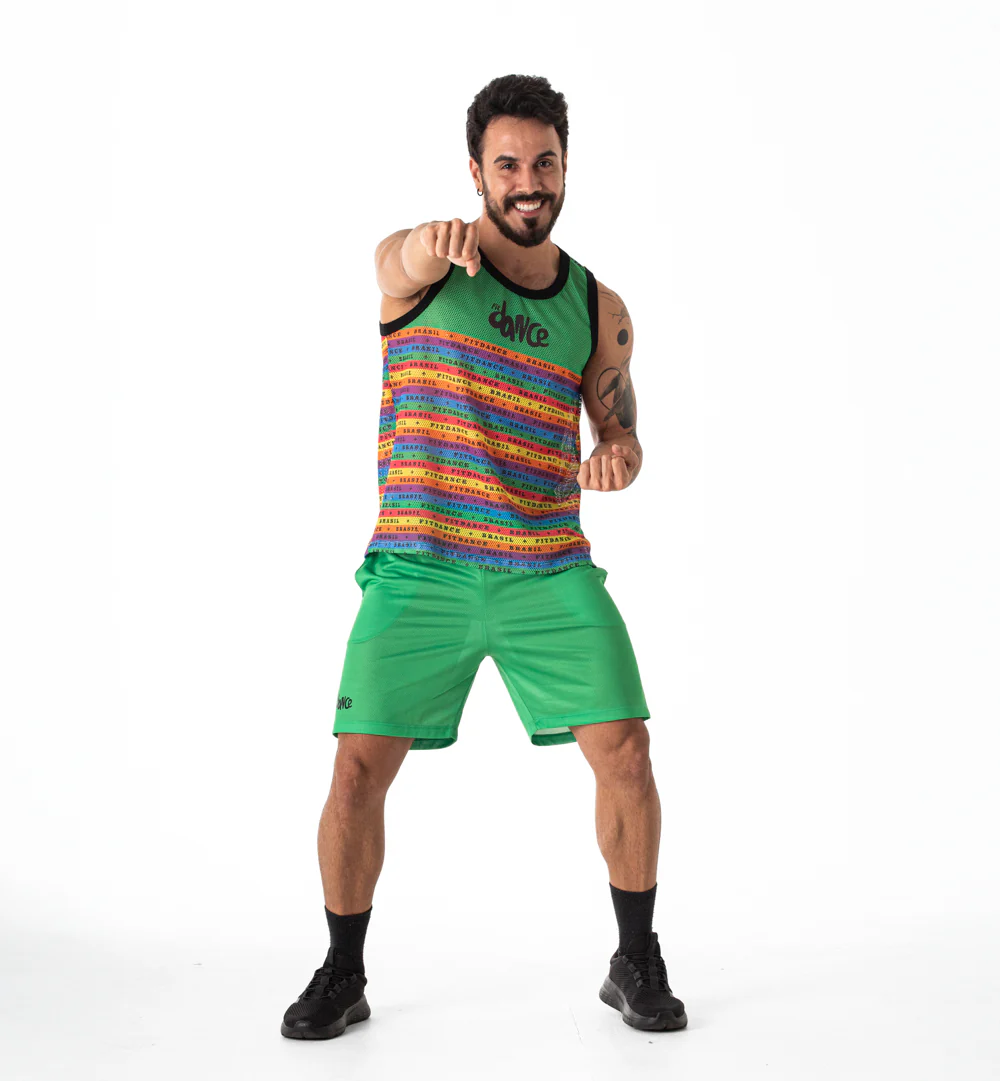 BERMUDA FITDANCE COLORÊ VERDE - Image 5