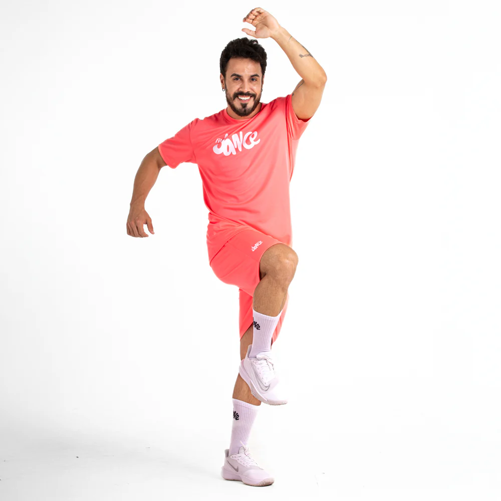 BERMUDA MASCULINA FITDANCE CORAL - Image 9