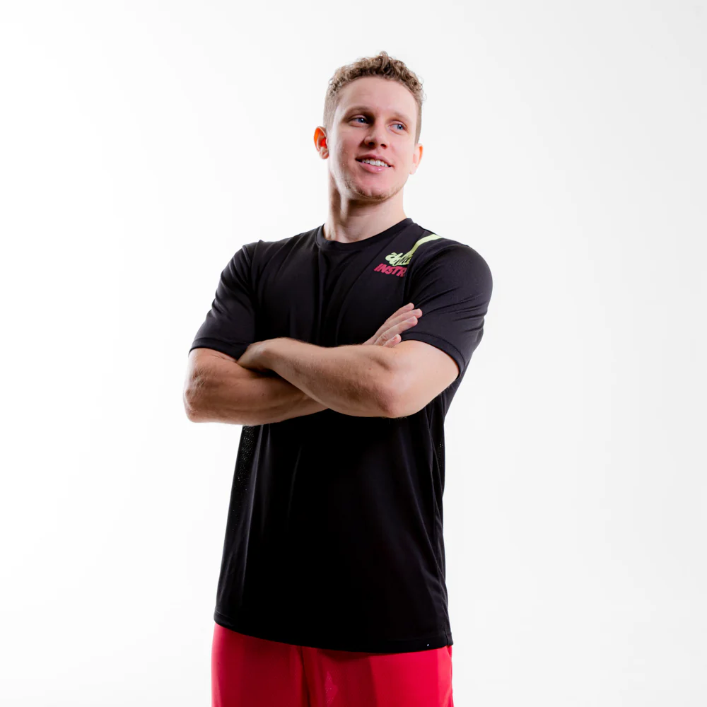 CAMISETA ESTAMPA OMBRO FITDANCE INSTRUCTOR PRETO EST ROSA - Image 4