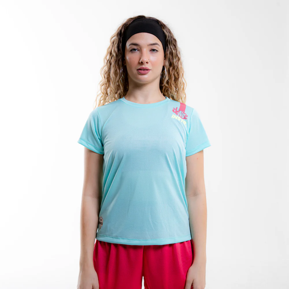 CAMISETA LISTRA FITDANCE INSTRUCTOR AZUL - Image 3