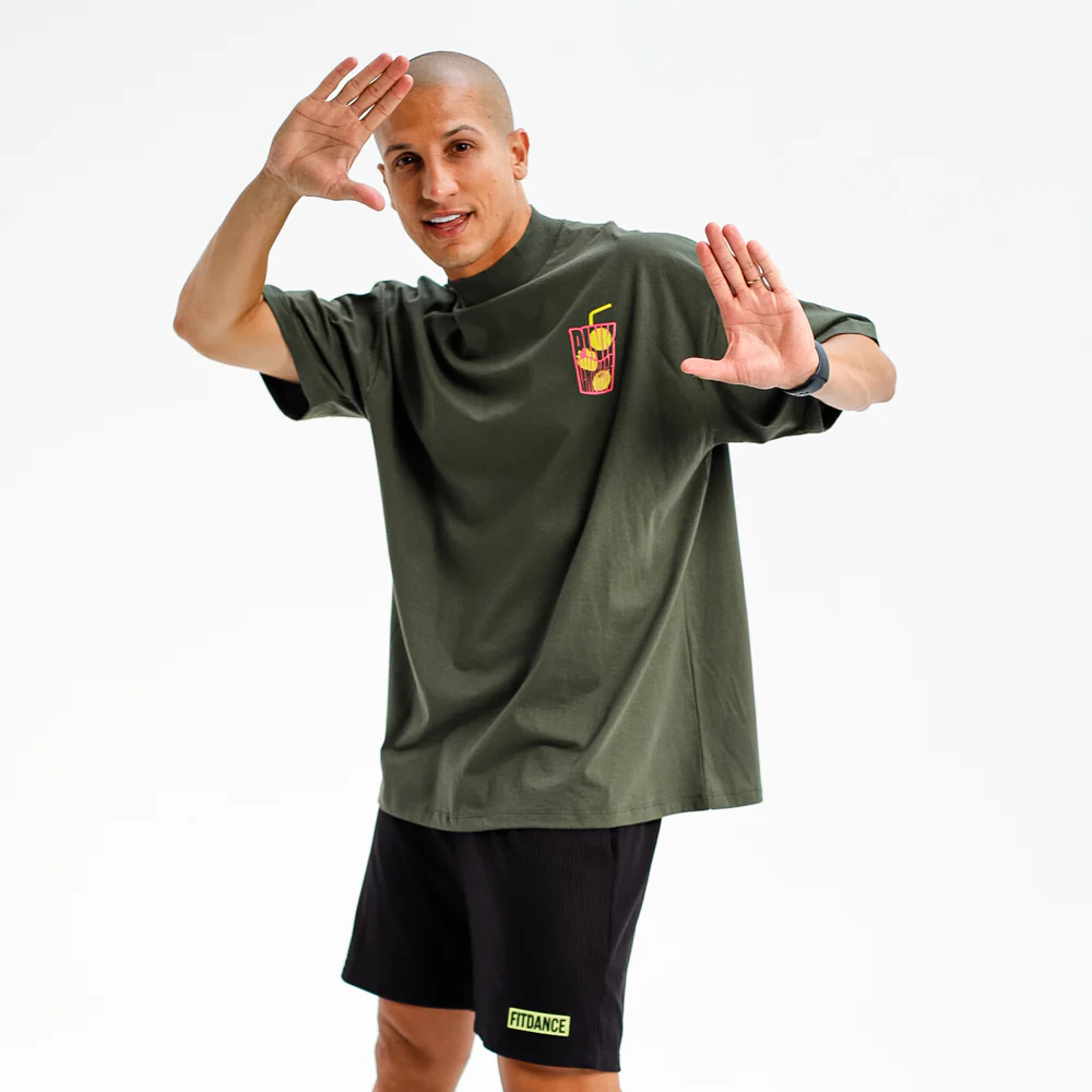 CAMISETA OVERSIZED PL FITDANCE VERDE - Image 6