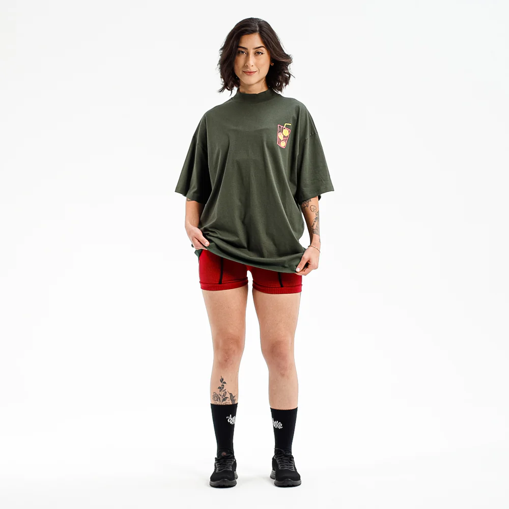 CAMISETA OVERSIZED PL FITDANCE VERDE - Image 7