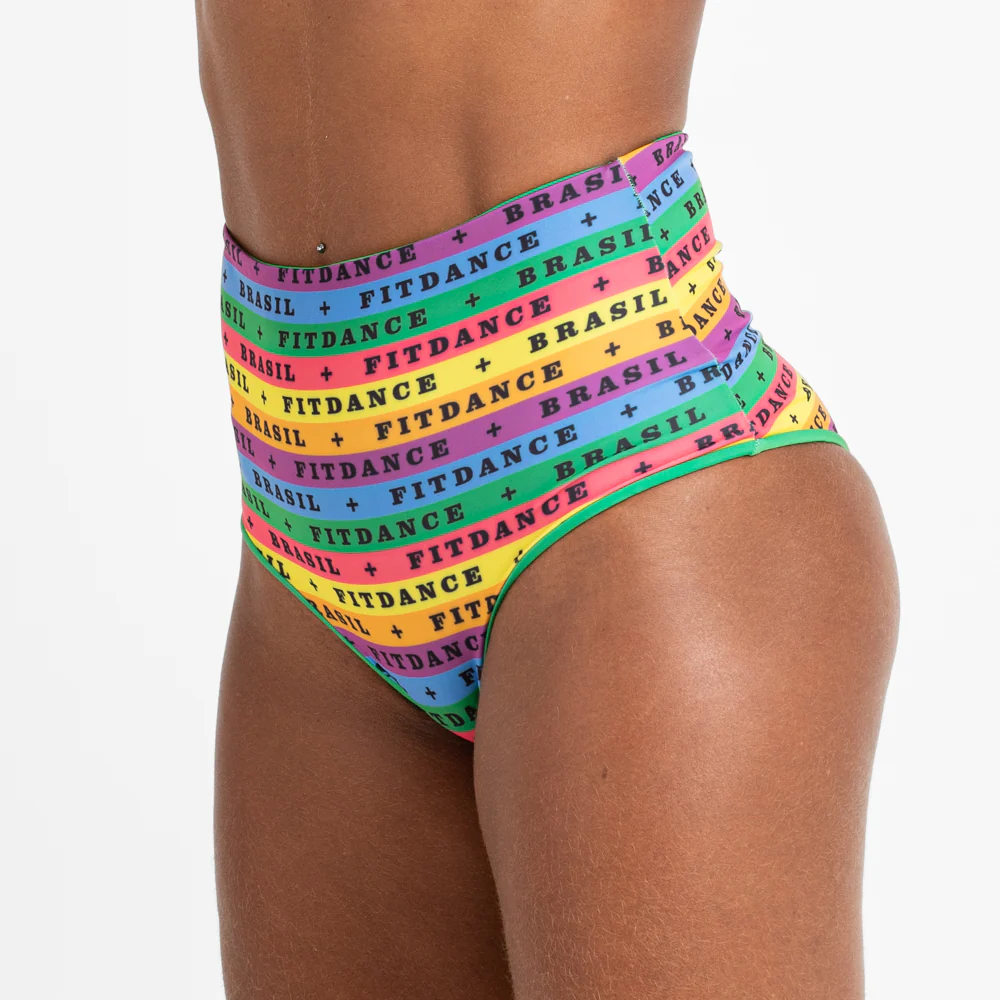 HOT PANT DUPLA FACE FITDANCE COLORÊ - Image 10