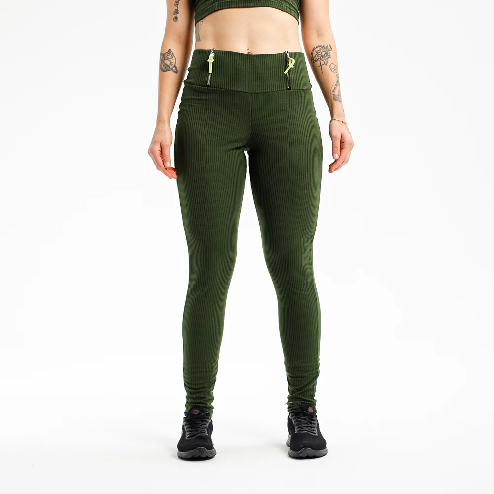 LEGGING ZÍPER FITDANCE PL VERDE - Image 7