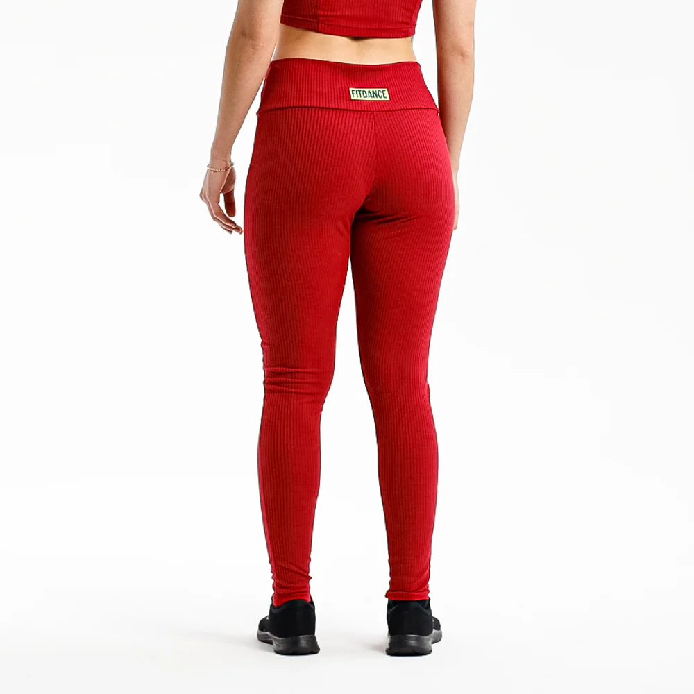 LEGGING ZÍPER FITDANCE PL VINHO - Image 4