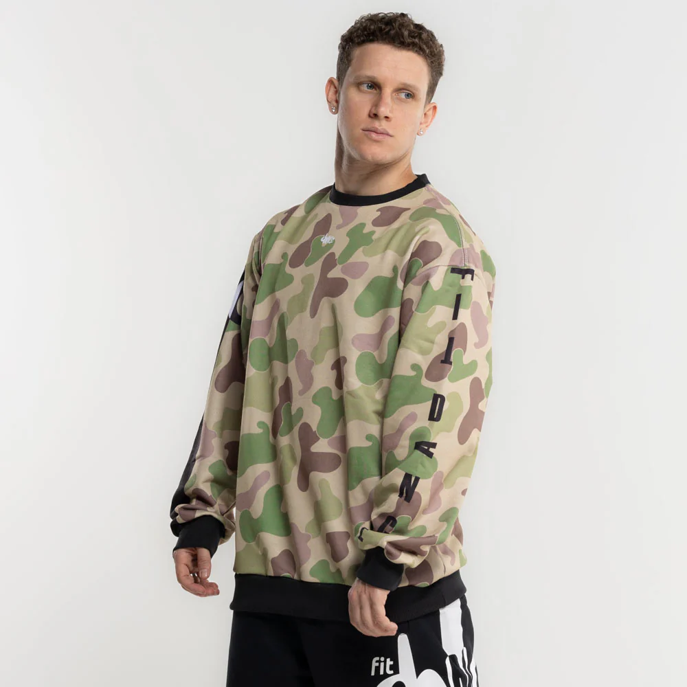MOLETOM FITDANCE LINES CAMUFLADO - Image 10