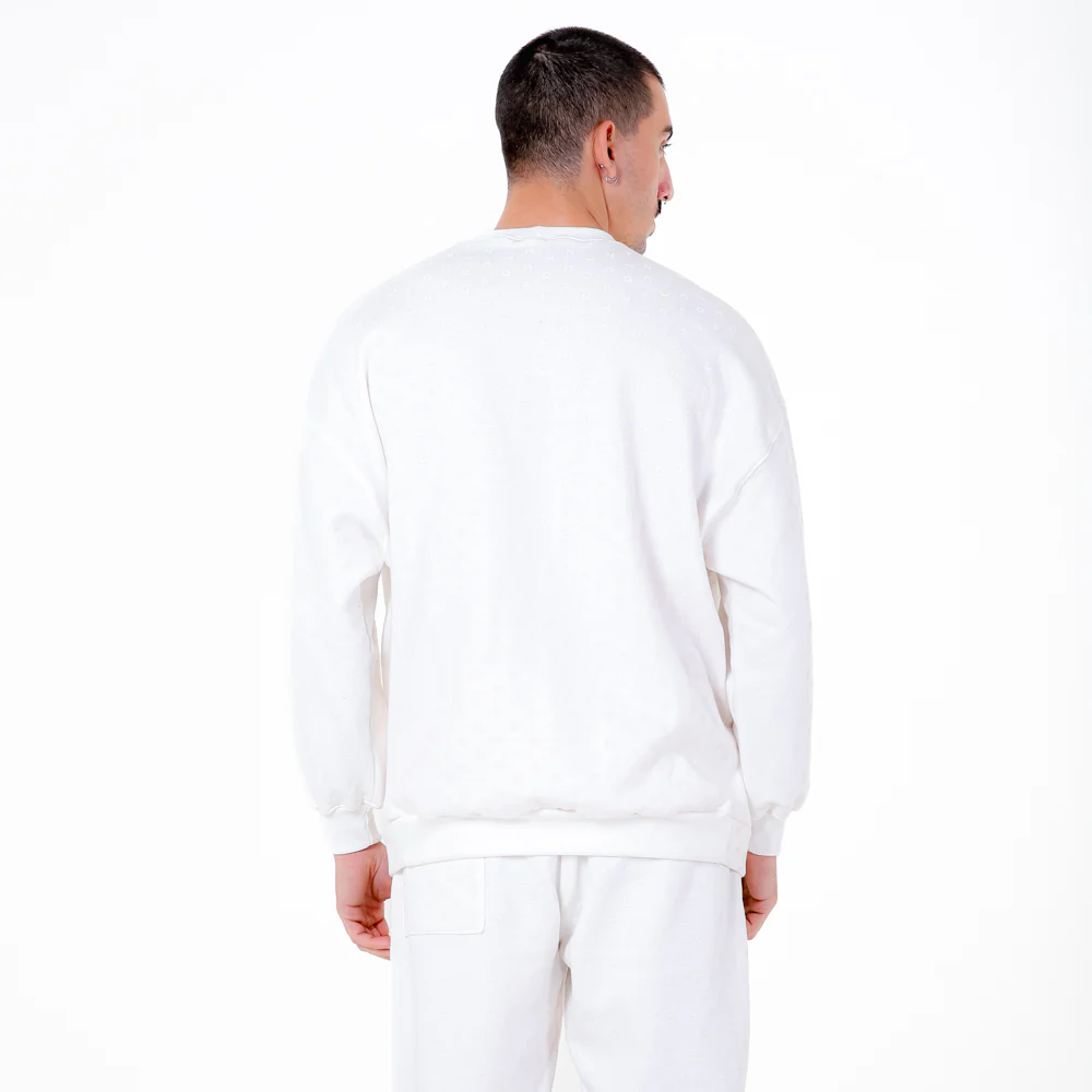MOLETOM FULL PRINT FTDNC OFF-WHITE - Image 3