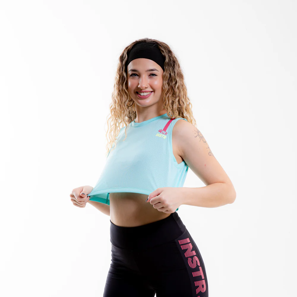 REGATA CROPPED FITDANCE INSTRUCTOR AZUL - Image 4