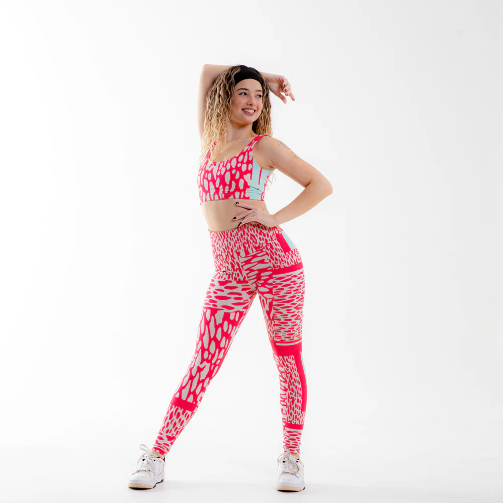 TOP ALÇAS ESTAMPADO FITDANCE ROSA - Image 10
